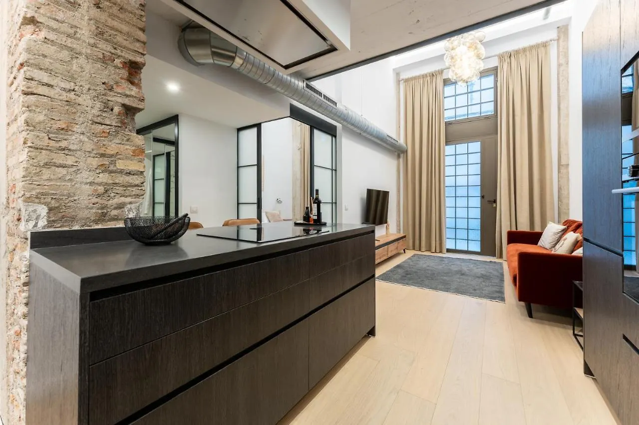 High Ceiling Gem In Heart Of Malaga Historic District Appartement