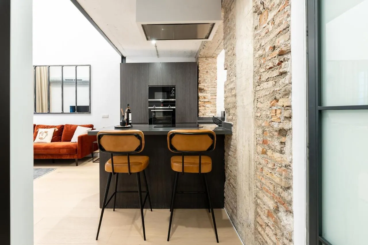 High Ceiling Gem In Heart Of Malaga Historic District Apartment
